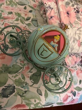 Disney Cinderella Mint Princess Carriage Crossbody